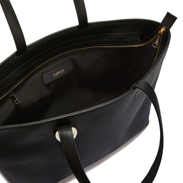 Furla - borsa shopping sfera l nero - wb01353hsf000 - nero | Italystation.com - Shop Now at italystation.com
