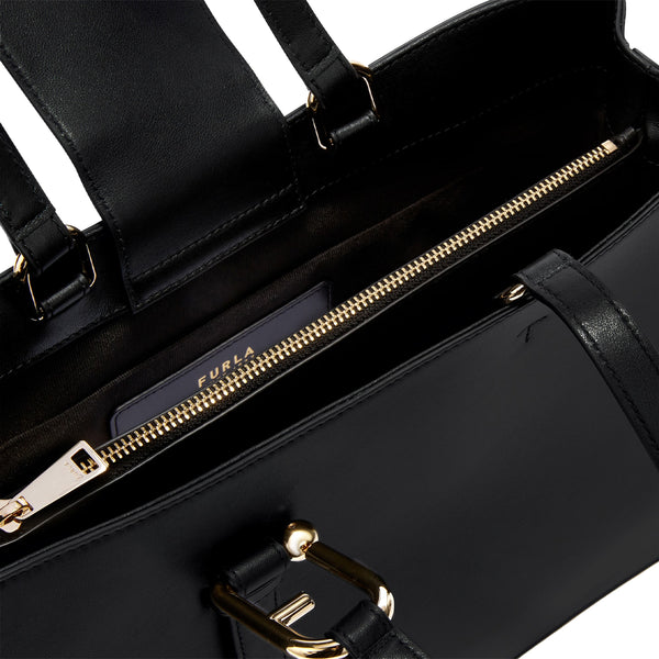 Furla - borsa shopping nuvola l nero - wb01371bx2045 - nero | Italystation.com - Shop Now at italystation.com