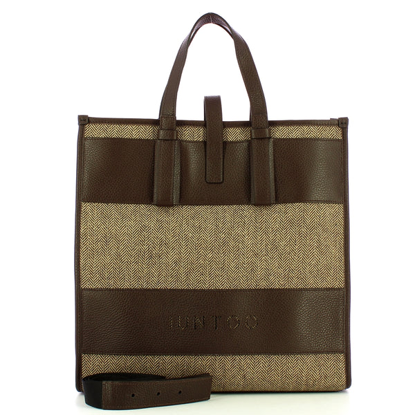 Iuntoo - new tote grande testa moro + spigato testa moro - 1750 | Italystation.com - Shop Now at italystation.com
