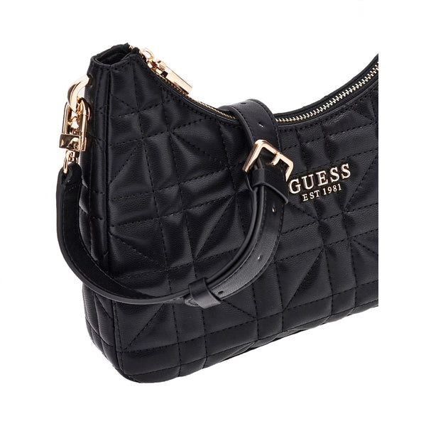 Guess - Borsa a spalla Assia Black - HWQG8499180 - BLACK