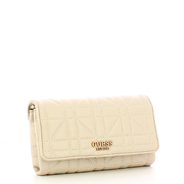 Guess - clutch assia stone - hwqg8499790 - stone | Italystation.com - Shop Now at italystation.com