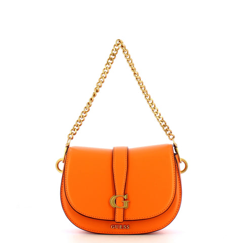 Guess - tracolla kuba mini tangerine - hwva9329780 - tangerine | Italystation.com - Shop Now at italystation.com