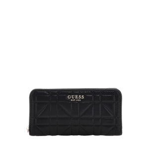 Guess - Portafoglio Assia Large Zip Around - SWQG8499460 - BLACK