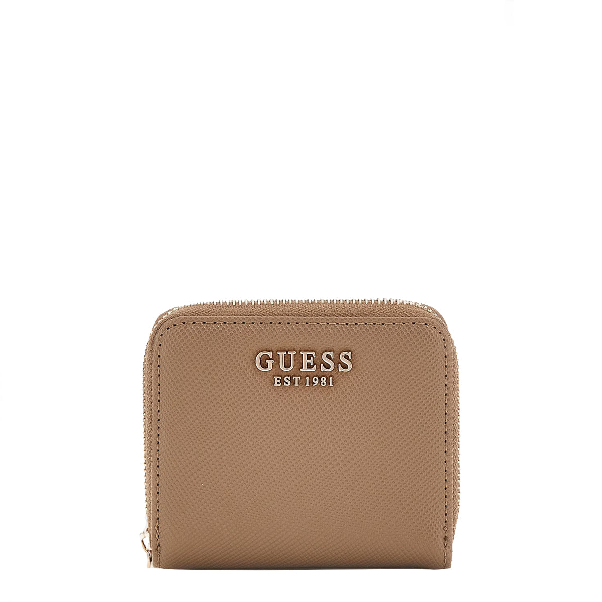 Guess - Portafoglio Laurel Small Zip Around Dark Taupe - SWZG8500137 - DARK/TAUPE