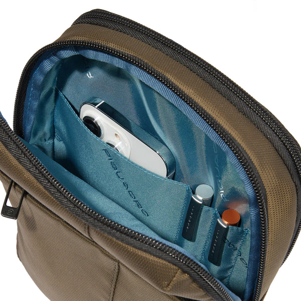Piquadro - Borsello Piccolo Wollem Blu CA6303W129 BLU | Italystation.com Shop Now at italystation.com