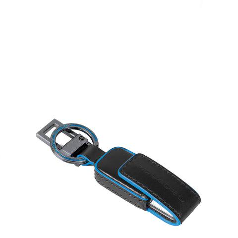 Piquadro - Keychain with USB pen Nero - AC6567B2 - NERO