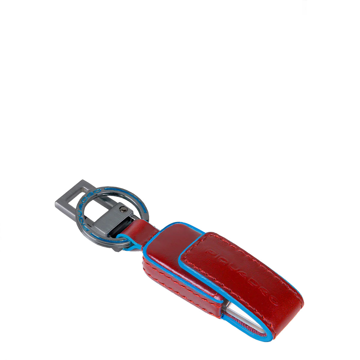 Piquadro - Portachiavi con Chiavetta USB Rosso AC6567B2 R | Italystation.com Shop Now at italystation.com