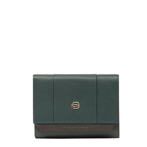 Piquadro - Portafoglio Circle Grande Verde Verde2 PD5216W92 | Italystation.com Shop Now at italystation.com