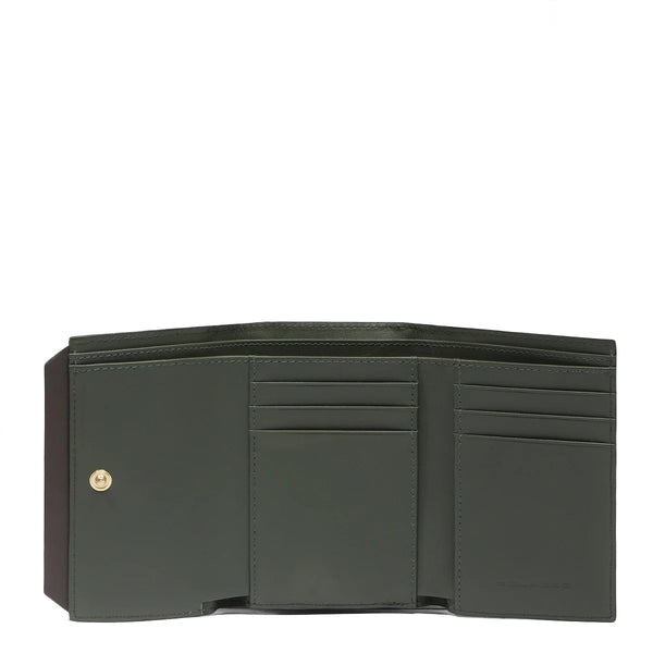 Piquadro - Portafoglio Circle Grande Verde Verde2 PD5216W92 | Italystation.com Shop Now at italystation.com