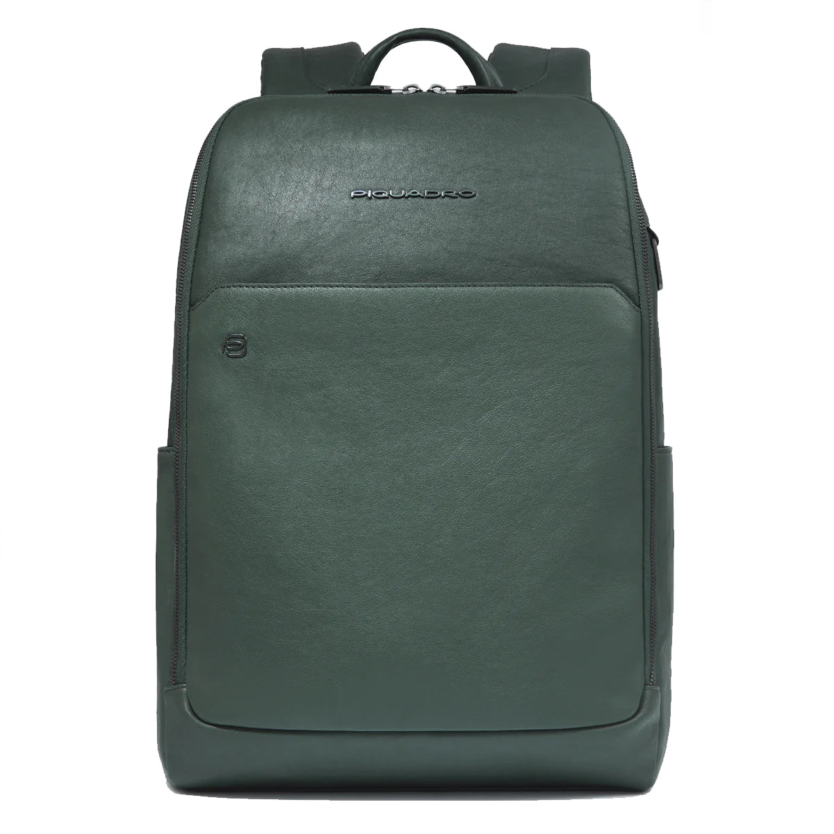 Piquadro - Zaino Porta PC Black Square 15.6" Verde CA | Italystation.com Shop Now at italystation.com