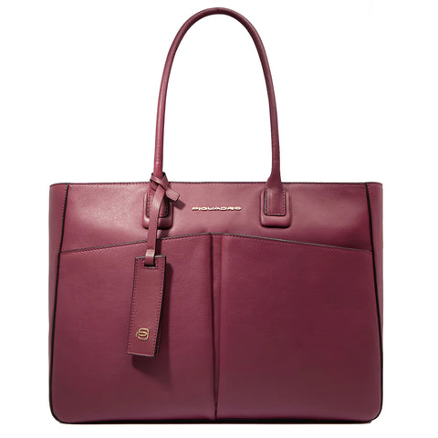 Piquadro - Shopping Porta PC 15.6" Bordeaux - BD6538W134 - BORDEAUX