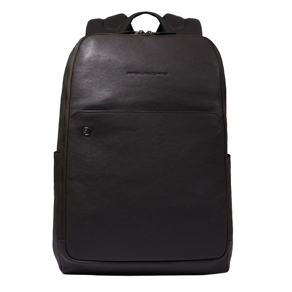 Piquadro - Zaino Porta PC Black Square 15.6" Testa Di Moro | Italystation.com Shop Now at italystation.com