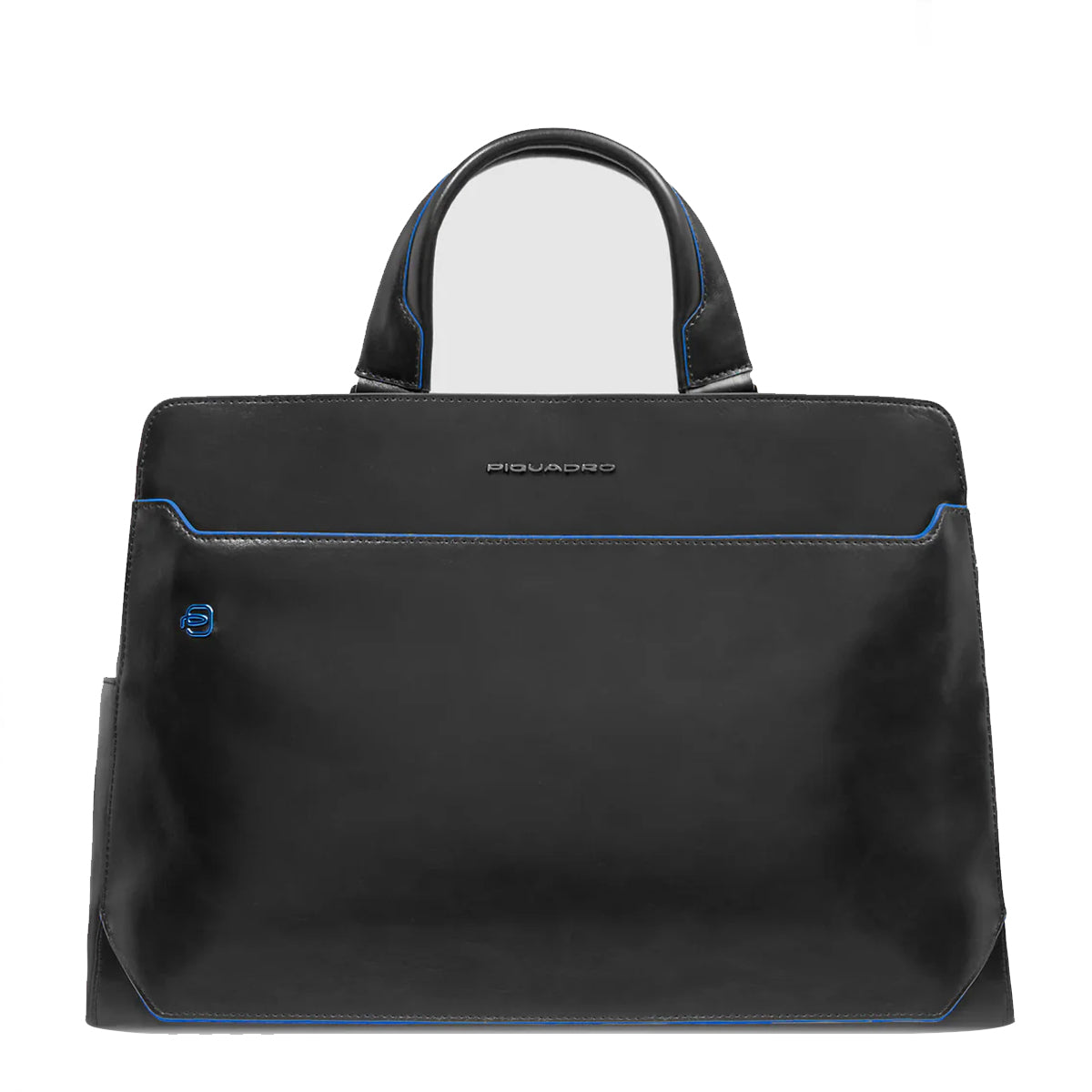 Piquadro - Cartella Porta PC Blue Square 15.6" Nero CA6590B | Italystation.com Shop Now at italystation.com