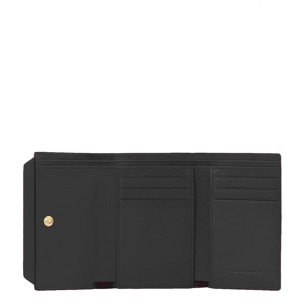 Piquadro - Portafoglio Circle Grande Nero PD5216W92R NERO | Italystation.com Shop Now at italystation.com
