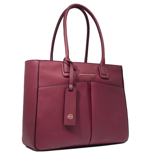 Piquadro - Shopping Porta PC 14" Bordeaux - BD6461W134 - BORDEAUX