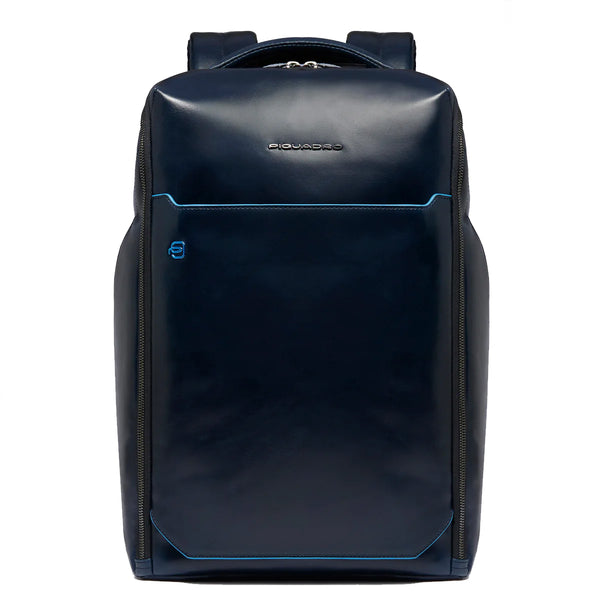 Piquadro - Zaino Porta PC Blue Square 15.6" Blu2 CA6593B2 | Italystation.com Shop Now at italystation.com
