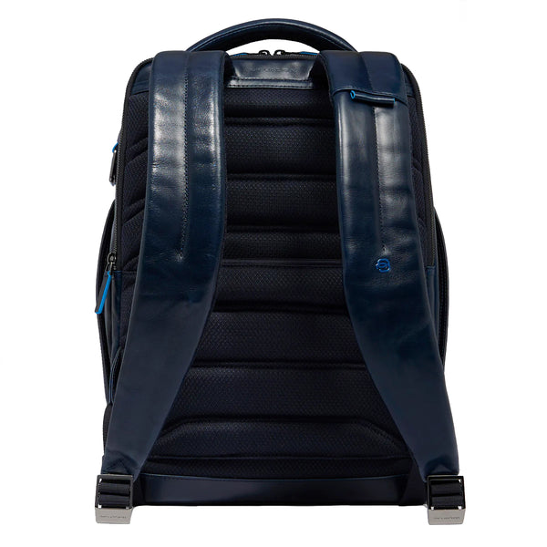 Piquadro - Zaino Porta PC Blue Square 15.6" Blu2 CA6593B2 | Italystation.com Shop Now at italystation.com