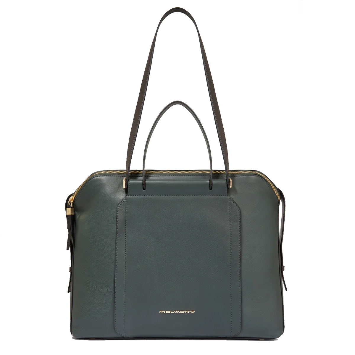 Piquadro - Borsa Porta PC Circle 14.0 BD4574W92 VERDE/VER | Italystation.com Shop Now at italystation.com