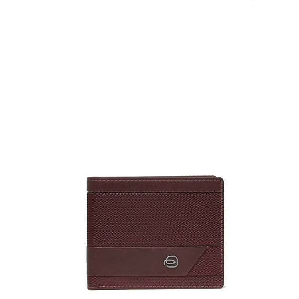 Piquadro - Portafoglio Nevet Bordeaux - PU4188W132R - BORDEAUX