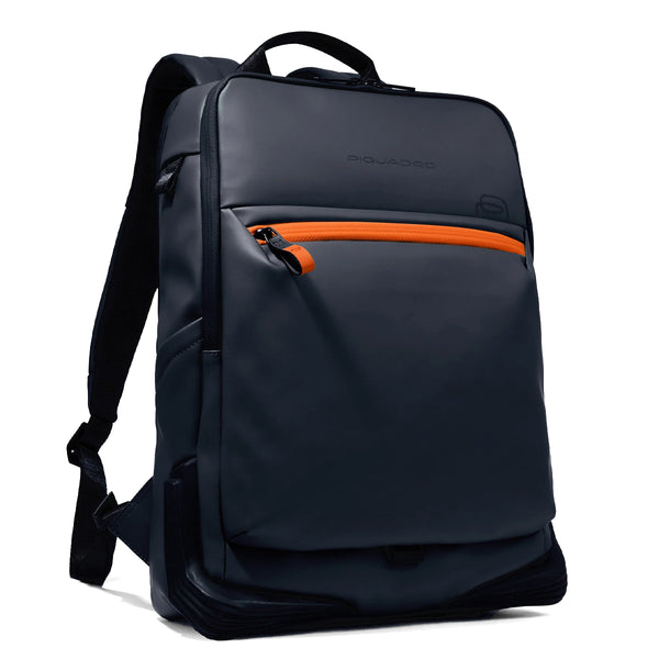 Piquadro - Corner 2.0 15.6" Blu Laptop Backpack - CA6465C2OW - BLU