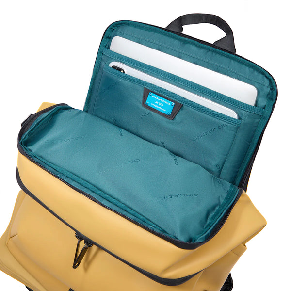 Piquadro - Corner 2.0 15.6" Blu Laptop Backpack - CA6465C2OW - BLU