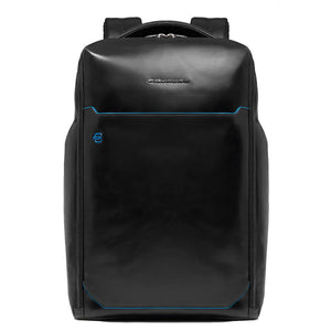 Piquadro - Zaino Porta PC Blue Square 15.6" Nero CA6593B2 | Italystation.com Shop Now at italystation.com