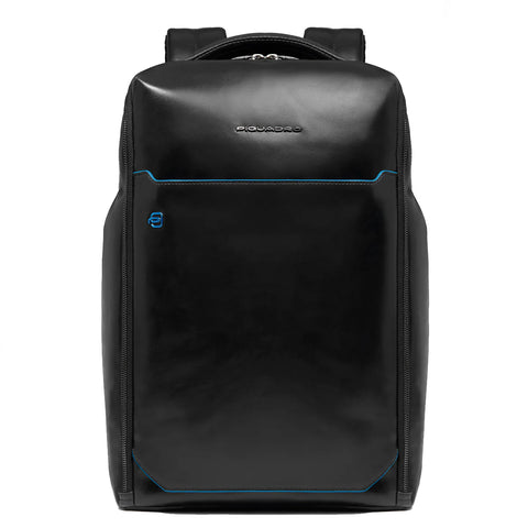 Piquadro - Zaino Porta PC Blue Square 15.6" Nero CA6593B2 | Italystation.com Shop Now at italystation.com