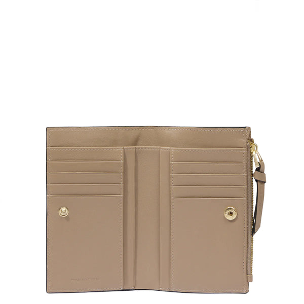 Piquadro - Portafoglio piccolo Bifold Circle Beige PD6536W1 | Italystation.com Shop Now at italystation.com