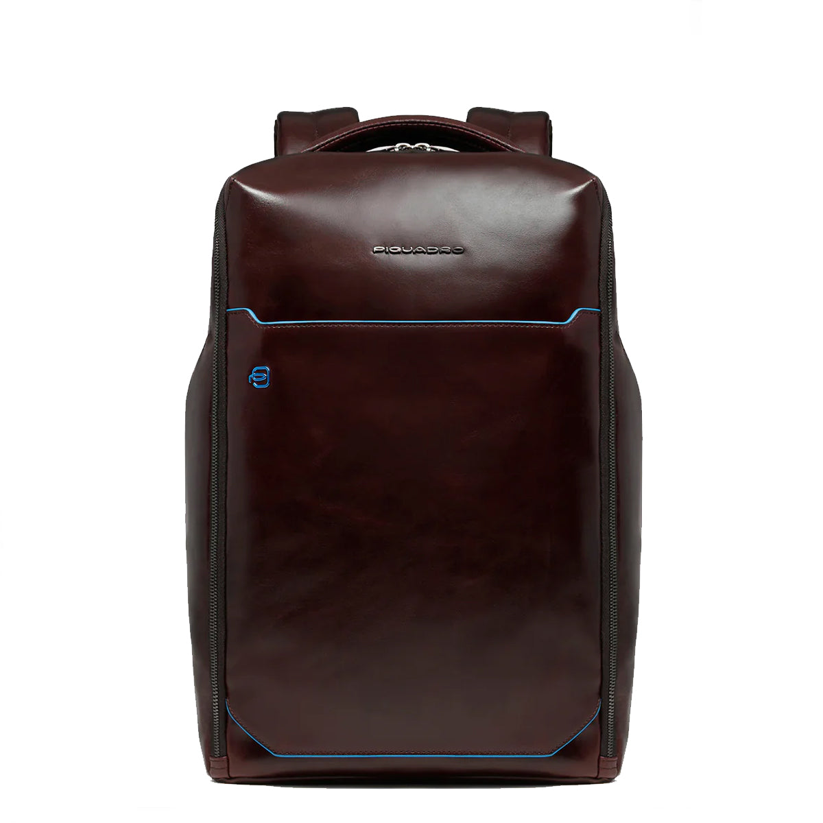 Piquadro - Zaino Porta PC Blue Square 14" Mogano CA6591B2 | Italystation.com Shop Now at italystation.com