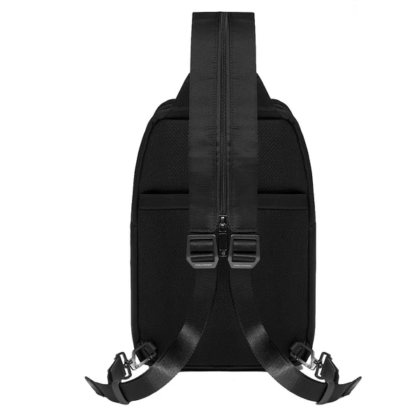 Piquadro - Monospalla Nevet Nero - CA6486W132 - NERO | Italystation.com - Shop Now at italystation.com