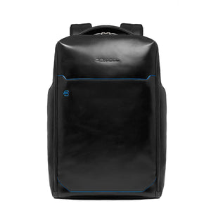 Piquadro - Zaino Porta PC Blue Square 14" Nero CA6591B2 N | Italystation.com Shop Now at italystation.com