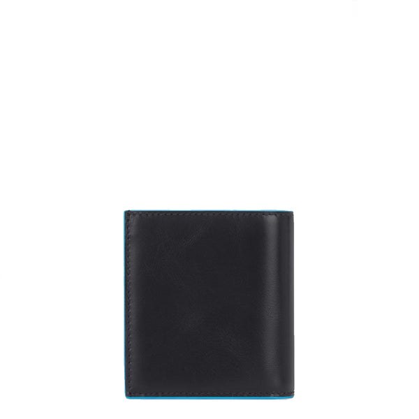 Piquadro - Portafoglio Verticale RFID Blu Square PU5963B2R | Italystation.com Shop Now at italystation.com