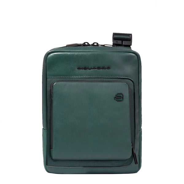 Piquadro - Borsello Liko Piccolo Verde CA3084W131 VERDE | Italystation.com Shop Now at italystation.com