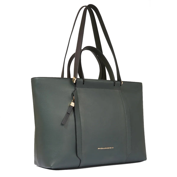 Piquadro - Borsa Porta PC Circle 14.0 BD3336W92 VERDE/VER | Italystation.com Shop Now at italystation.com