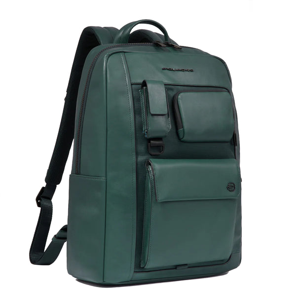 Piquadro - Zaino Liko Porta PC 14" Verde CA6442W131 VERDE | Italystation.com Shop Now at italystation.com