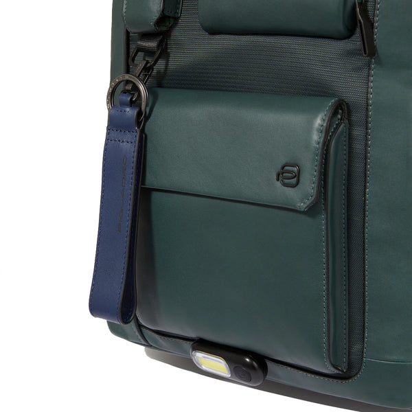 Piquadro - Zaino Liko Porta PC 14" Verde CA6442W131 VERDE | Italystation.com Shop Now at italystation.com