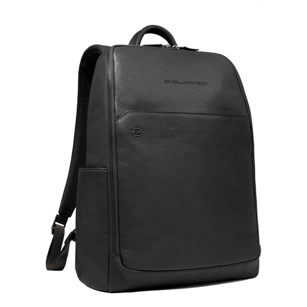 Piquadro - Zaino Porta PC Black Square 14" Nero CA6501B3 | Italystation.com Shop Now at italystation.com