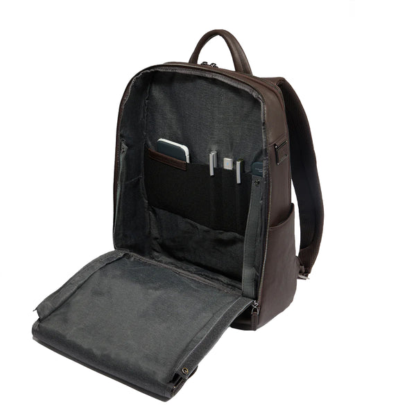Piquadro - Zaino Porta PC Black Square 14" Nero CA6501B3 | Italystation.com Shop Now at italystation.com