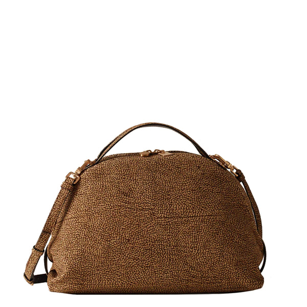 Borbonese - Sexy Medium OP Naturale Bowling Bag - 923330684 - OP/NATURALE