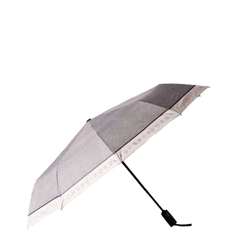 Borbonese - Mini Umbrella Chantilly Cream Op Naturale - 6DW803AV4 - CHANTILLY/CREAM/OP/NATURALE