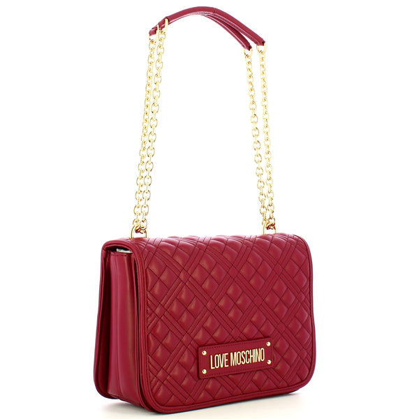 Love Moschino - Borsa a spalla Quilted Vino - JC4000PP1L - VINO