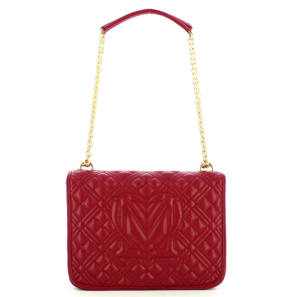 Love Moschino - Borsa a spalla Quilted Vino - JC4000PP1L - VINO