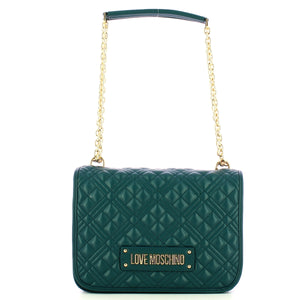 Love Moschino - Borsa a spalla Quilted Vino - JC4000PP1L - SMERALDO