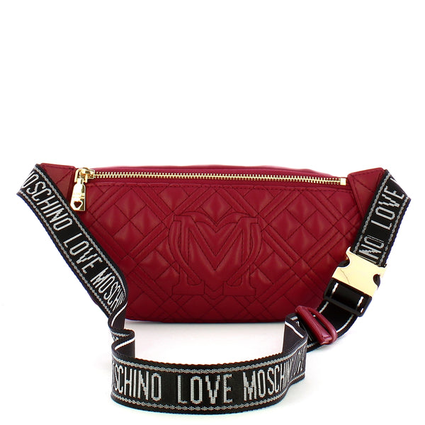 Love Moschino - Marsupio Quilted Vino - JC4003PP1L - VINO