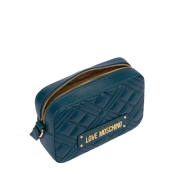 Love Moschino - Camera bag Quilted Smeraldo - JC4150PP1L - SMERALDO