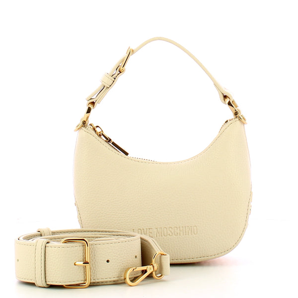 Love Moschino Love moschino - hobo bag a mano mini avorio - jc4019pp1l | Italystation.com - Shop Now at italystation.com