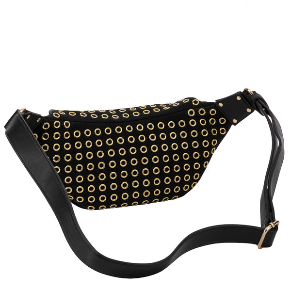 Love Moschino Love moschino - marsupio glam up nero - jc4060pp1l - ner | Italystation.com - Shop Now at italystation.com