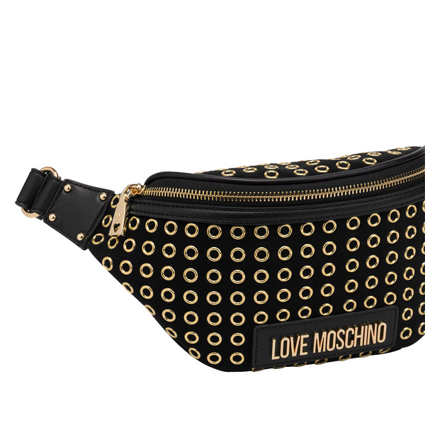 Love Moschino Love moschino - marsupio glam up nero - jc4060pp1l - ner | Italystation.com - Shop Now at italystation.com