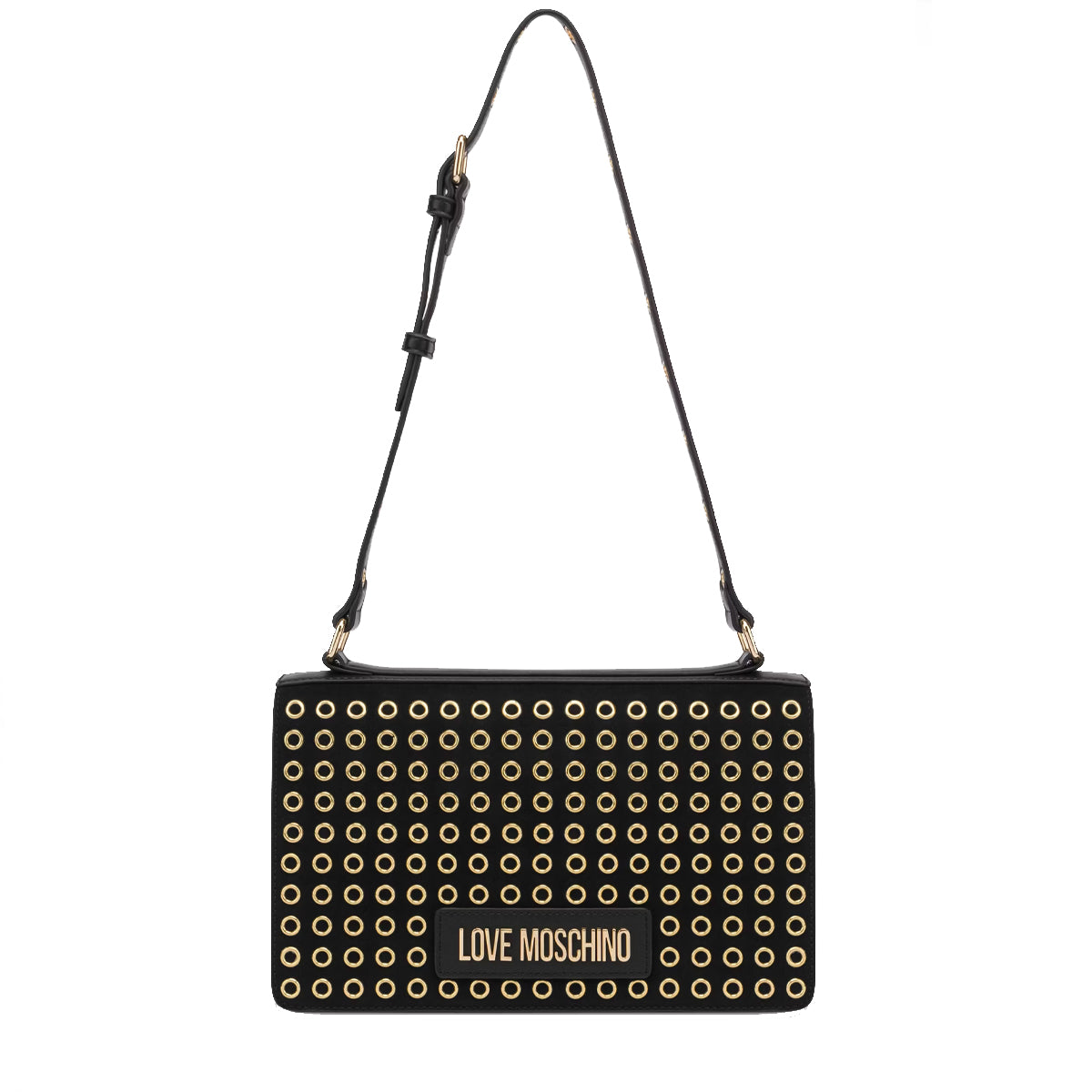 Love Moschino Love moschino - borsa a spalla glam up nero - jc4059pp1l | Italystation.com - Shop Now at italystation.com