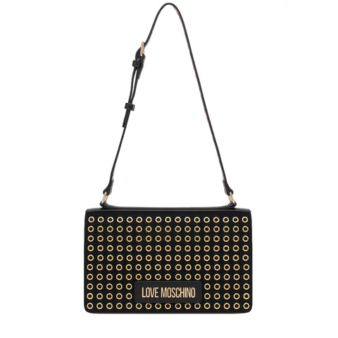 Love Moschino Love moschino - borsa a spalla glam up nero - jc4059pp1l | Italystation.com - Shop Now at italystation.com